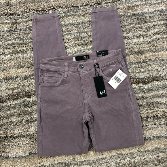 NEW KUT From The Kloth Mia Toothpick Skinny Jeans Sz 4 NWT | KUT Corduroy Jeans- - Picture 5 of 15